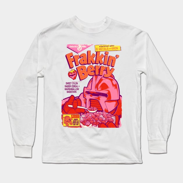 FRAKKIN-BERRY Long Sleeve T-Shirt by beastpop